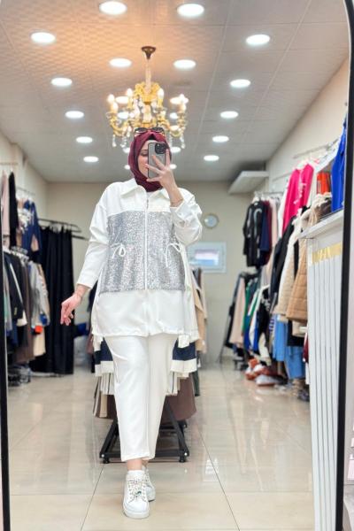 9718 PAYET TAKIM  Beyaz