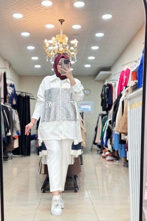 9718 PAYET TAKIM  Beyaz