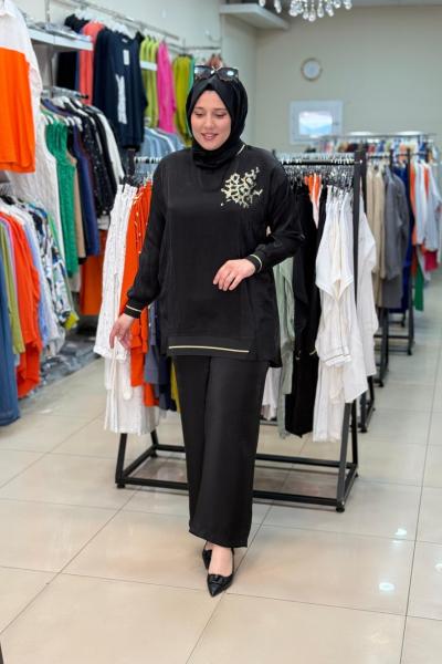 9761 YAPRAK TAKIM Siyah