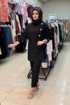 9867 Elsa Takım Siyah