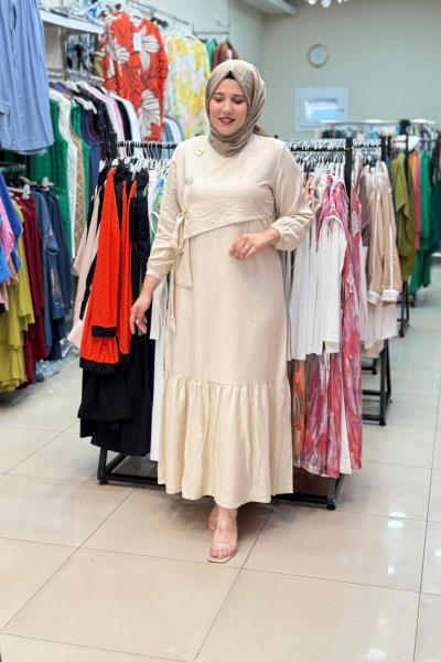 ADA ELBİSE Taş Rengi