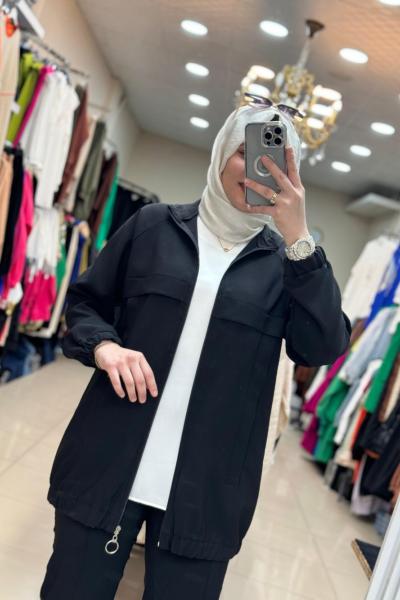 Alya Takım Siyah Siyah