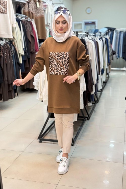 Arya SweatShirt Kahverengi