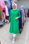 Bürümcük Uzun Tunik Benetton Yeşil