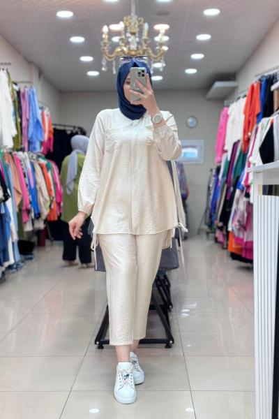 ÇİLEK TAKIM Taş Rengi