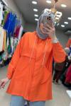 Cotton Ceket Turuncu