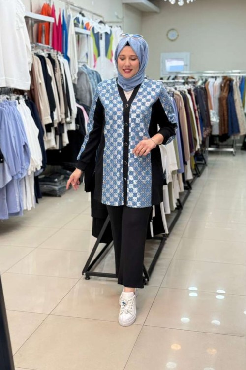 DAMA PUL KOTLU TAKIM Siyah