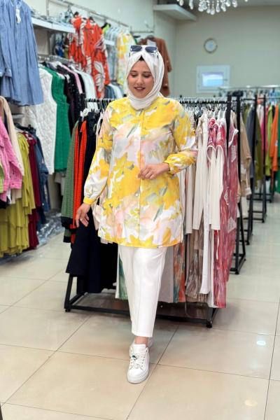 DEFNE GÖMLEK  Sarı