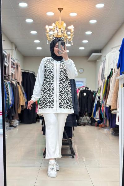 DERİ SIVAMA TAKIM Beyaz