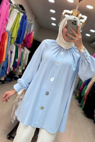 DOĞA TUNİK Bebe Mavisi