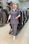 ECE YELEKLİ TAKIM Gri