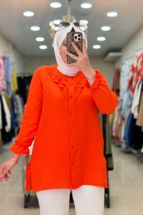 ELSA GÖMLEK  Turuncu