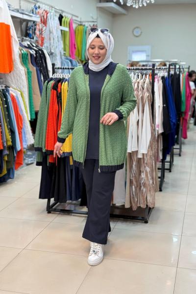 FİSTO RENKLİ 3 LÜ TAKIM Yeşil