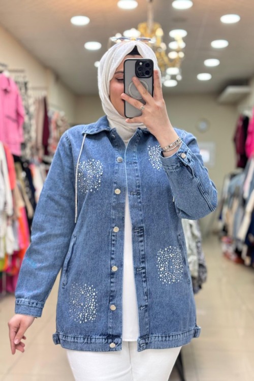 HÜRREM KOT CEKET  KOT MAVİ