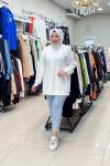 İKOLL TAŞ DETAYLI SWEATSHIRT Ekru
