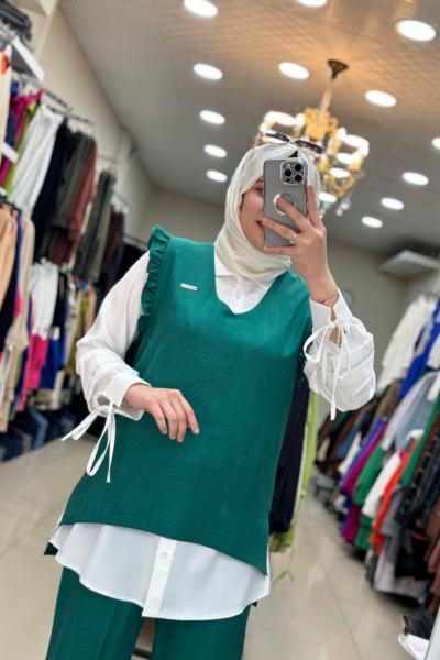 Janset 3Lü Takim Zümrüt