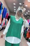 Janset 3Lü Takım Benetton Yeşil