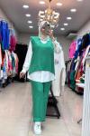 Janset 3Lü Takım Benetton Yeşil