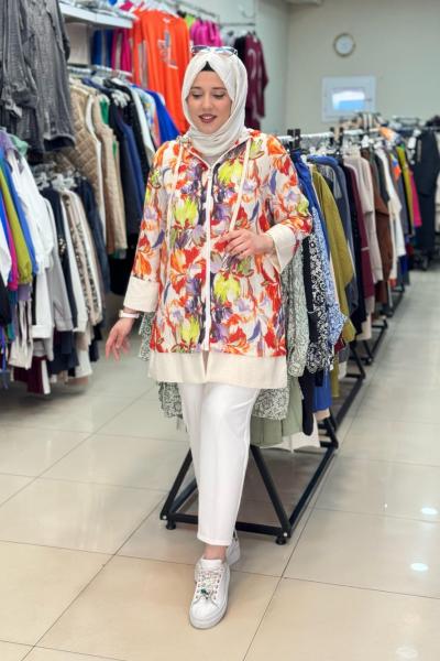 KETEN EFTALYA CEKET Turuncu