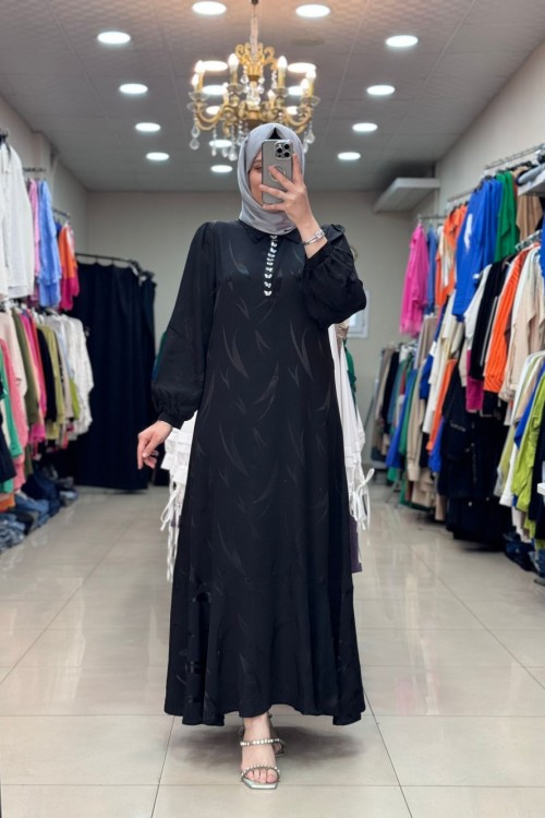 KIRLANGIÇ ELBİSE  Siyah