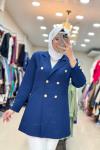KRUVAZE BLAZER CEKET Lacivert