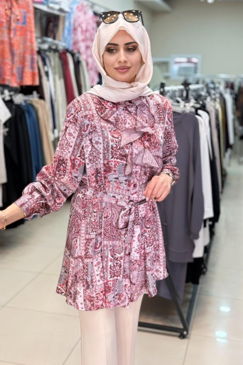 Kumsal Gömlek Bordo