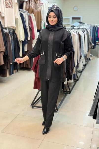 Mihriba Takım Siyah