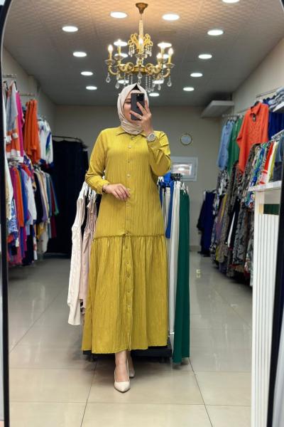 Milano Elbise Yağ Yeşili