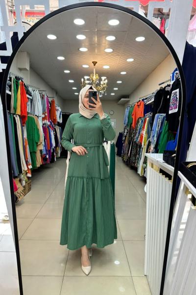 Milano Elbise Mint Yeşili