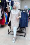 MODAL KUMAŞ COTTON CEKET  Bej