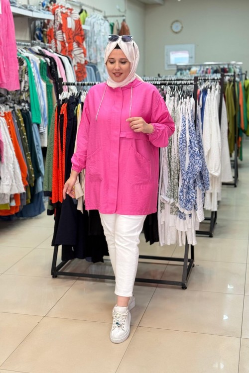 COTTON CEKET Pembe
