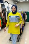 Önü Kotlu Sweat Yağ Yeşili