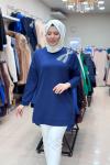 OYSHO LALE TUNİK Lacivert