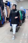 OYSHO LALE TUNİK Siyah