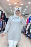 OYSHO LALE TUNİK Gri