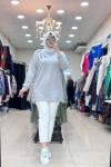 OYSHO LALE TUNİK Gri