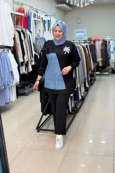 PALMİYE TAKIM Siyah