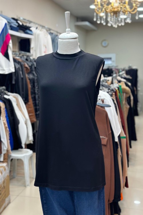 Penye İçlik Siyah Siyah