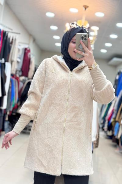 PREMİUM ANGORA KÜRK  Taş Rengi