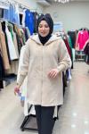 PREMİUM ANGORA KÜRK  Taş Rengi