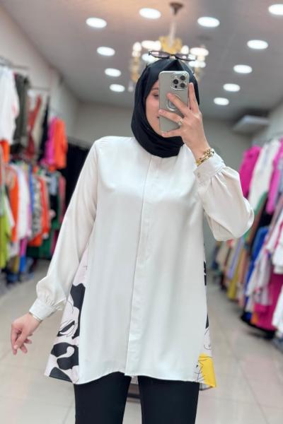 PRENSES TUNİK  Taş Rengi