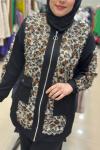 SAKALLI LEOPAR TAKIM Siyah