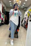 Seasand Yamalı Pantalon  KOT MAVİ