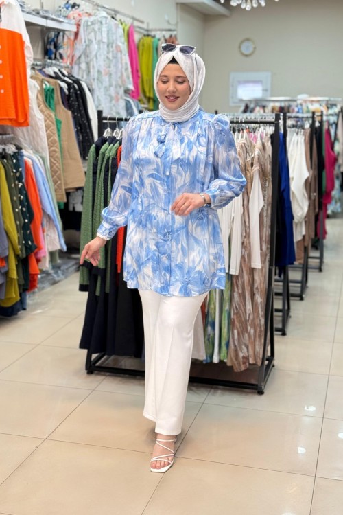 SOFİA GÖMLEK  Mavi