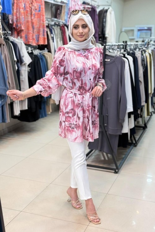 SOFİA GÖMLEK Bordo