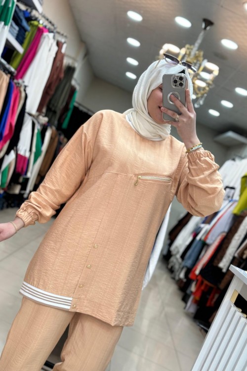 Takım Kol Şeritli Takim Vizon  Vizon