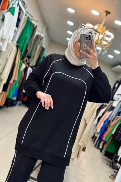 Tedy Takım Siyah  Siyah