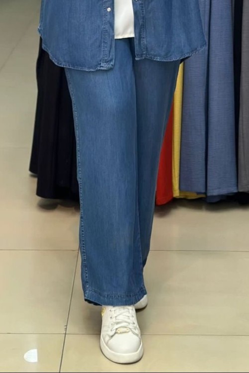 TENSEL KOT PANTOLON Lacivert