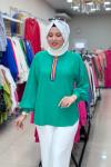 1070 Sare Tunik Yeşil