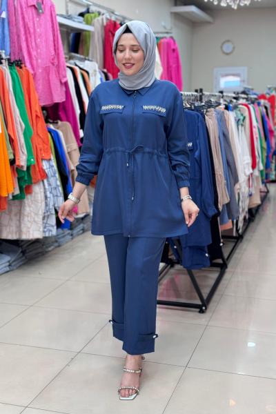 6038 ALİZE TAKIM  İndigo Mavi